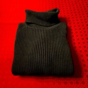 Lands End heavy turtleneck sweater.  Size S